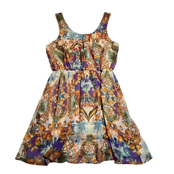 Women's Sleeveless Scoop Neck Mini Dress Size X-Small Fairycore Whimsigoth - Picture 1 of 8